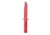IMI Defense Rubberized Training Knife, Red, IMI-ZRTKRED