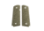 IMI Defense Overmolded 1911 Grip Set, FDE, IMI-ZHG01FDE