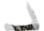 Imperial Schrade Lockback Folder Folding Knife,2in,Clip Point,Satin,Gray,Smooth POM Handle IMP41