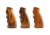 Indignant Arms IA Classic Accented AR15 Grip, Cocobolo Grip/Black Frame, cl-acc-co-bk