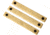Indignant Arms IA Classic MLOK Rail Panels, 2.0 Slots, Birdseye Maple Grip/Black Frame, rp-acc-ma-2.0