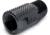 Infinite Product Solutions 1/2-28 - M14 x 1 LH Thread Adapter, Black, Knurled, 1228-14LH-BS-K