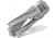 Infinite Product Solutions Gen 1 QD 3-Prong Flash Hider, .223 Remington/5.56x45mm NATO/.22 Hornet/17 Hornady Magnum Rimfire, 1/2x28, Natural Stainless Steel, FH-3PRG-G1-303-U-1228-CW