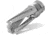 Infinite Product Solutions Gen 1 QD 3-Prong Flash Hider, .30 Carbine/.308 Winchester/.300 AAC Blackout/.300 Winchester Magnum, 5/8x24, Natural Stainless Steel, FH-3PRG-G1-303-U-5824-CW