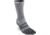 Injinji 2.0 Outdoor Midweight Mini Crew Nuwool Socks - Mens, Charcoal And Black, Large, 223270-CBS-L