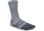 Injinji 2.0 Outdoor Midweight Crew Nuwool Socks - Mens, Charcoal And Black, Medium, 223370-CBS-M