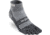 Injinji 2.0 Outdoor Midweight Mini Crew Nuwool Socks - Mens, Charcoal And Black, Extra Large, 223330-CBS-XL