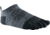 Injinji Run Lightweight No-Show Sock - Womens-Black/Gray-M/L