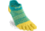 Injinji Run Lightweight No Show Sock- Womens, Tropic, Medium/Large, 201111-TRO-M/L