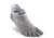 Injinji Run Lightweight No Show Socks - Womens, White/Sand, XS/S, 201111-WAS-XS/S