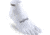 Injinji Run Original Weight Mini Crew Xtralife Socks - Mens, White, Small, 202130-WHT-S