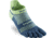 Injinji Run Original Weight No Show Xtralife Socks - Mens, Seafoam, Small, 202110-SEA-S