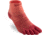 Injinji Womens Lightweight Run Mini Crew Socks, Cranberry, XS/S, 201122-CRB-XS/S