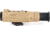 iRayUSA Rico Alpha 640 Thermal Weapon Sight, 3x50mm, 2 Dynamic/5 Static Types Reticle, Coyote Tan, IRAY-RA50
