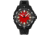 Isobrite Afterburner Series T100 Tritium Watch, Black/Red, 47mm, ISO4003