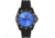 Isobrite ISO353 Valor 39.5mm Midsize Blue T100 Tritium Illuminated Watch, Black Case, Blue Dial, 39.5mm, ISO353