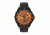 ISOBrite T100 Valor  Series Orange Watch With Polyurethane Band, Black/Orange, Small ISO312