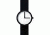 Issey Miyake SILAp002 Twelve Mens Watch - Black Band, Black Case