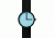 Issey Miyake SILAp003 Twelve Mens Watch - Black Band, Black/Blue Case