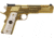 Iver Johnson Arms Golden Eagle XL45 Pistol, .45 ACP, 6 in barrel, 24K Gold Plated, 8 Round Magazine, GOLDEAGLEXL45WP-FRRMPG