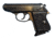 Iver Johnson Arms TP22 Pistol, .22 Long Rifle, 2.875in barrel, blued finish steel frame, checkered black plastic grip, blowback operated semi-auto, fixed blade and notch, 7 round magazine, IJTP22.22LR2.8751FRRMPG