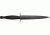 Ixl Black Commando Dagger, 11.5in. IXL180BLS