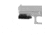 JE Machine Tech 5mW Pistol Micro Compact Red Laser Sight w/Additional Picatinny Rail, Black TS-LS5B