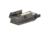 JE Machine Tech 5mW Pistol Micro Compact Red Laser Sight w/Additional Picatinny Rail, Black TS-LS5B
