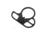 JE Machine Tech Ambidextrous Sling Adapter End Plate, Black TS-EP4