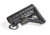 JE Machine Tech Featureless CA Compliant Skeleton A-Frame Commercial Pinned Buttstock, Black PS-ST6B-CA