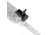 JE Machine Tech Je Flip-up Front Steel Sight Black