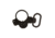 JE Machine Tech Mickey Mouse Ambidextrous QD Swivel Sling Adapter End Plate, Black TS-EP6