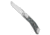 Jack Wolf Knives Jack Wolf Knives Bionic Jack Knife Frost Fat Carbon 3.25" Satin, Blue/White, CPM S90V, adult, BHQ-207871