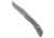 Jack Wolf Knives Jack Wolf Knives Mini Cyborg Jack Slip Joint Knife White Marble CF 2.6" BB/SW, Black/White, CPM S90V, adult, BHQ-201004