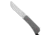 Jack Wolf Knives Jack Wolf Knives Pioneer FIXedc Knife Cross Hatch Titanium 2.9" Satin, Gray, CPM S90V, adult, BHQ-232322