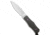 Jack Wolf Knives Vampire FIXedc Fixed Blade Knife, 3.00in, CPM S90V Stainless Steel, Drop Point Blade, Micarta, Black Handle, Black/Gray, 6.00 inch, BHQ-215817