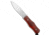 Jack Wolf Knives Vampire FIXedc Fixed Blade Knife, 3.00in, CPM S90V Stainless Steel, Drop Point Blade, Wood, Wood Handle, Wood/Gray, 6.00 inch, BHQ-215818