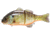 Jackall Lures Jackall Gantarel JR Segmented Swimbait, 5ft, 1 1/2oz, Floating, Bluegill, JGANTJR-RTB