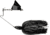 Jackall Lures Jackall Gargle Wire Bait, midnight Black, 3/8oz, JGARG38-MBLK
