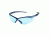 Jackson Safety Nemesis Safety Eyewear, Blue Frame, Light Blue, Universal 19639