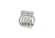 Jacob Grey Firearms Low Profile Titanium Gas Block, 5-Rib, Unfinished, TILP5RGB
