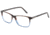 Jaguar 31023 Bifocal Prescription Eyeglasses, Matte Wood Grey/Blue Fade Frame, JG310236971BI
