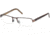 Jaguar 33034 RX Progressive Eyewear, with Brown-Black 564 Frame 33034-564-PROG