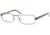 Jaguar 33035 RX Single Vision Eyewear, with Brown 595 Frame 33035-595-SV