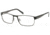 Jaguar 33060 Mens Eyeglasses, Black-Grey, 55-16-140 33060-823