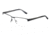 Jaguar 33062 Single Vision Prescription Eyeglasses, Blue/Silver Frame, JG33062310SV