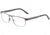 Jaguar 33075 Progressive Prescription Eyeglasses, Brown/Blue Frame, JG33075996PR