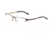 Jaguar 33077 Progressive Prescription Eyeglasses, Brown/Gold Frame, JG33077909PR