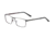 Jaguar 33078 Bifocal Prescription Eyeglasses, Grey/Redbown Frame, JG330781037BI