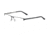 Jaguar 33080 Bifocal Prescription Eyeglasses, Black/Grey Frame, JG330801040BI